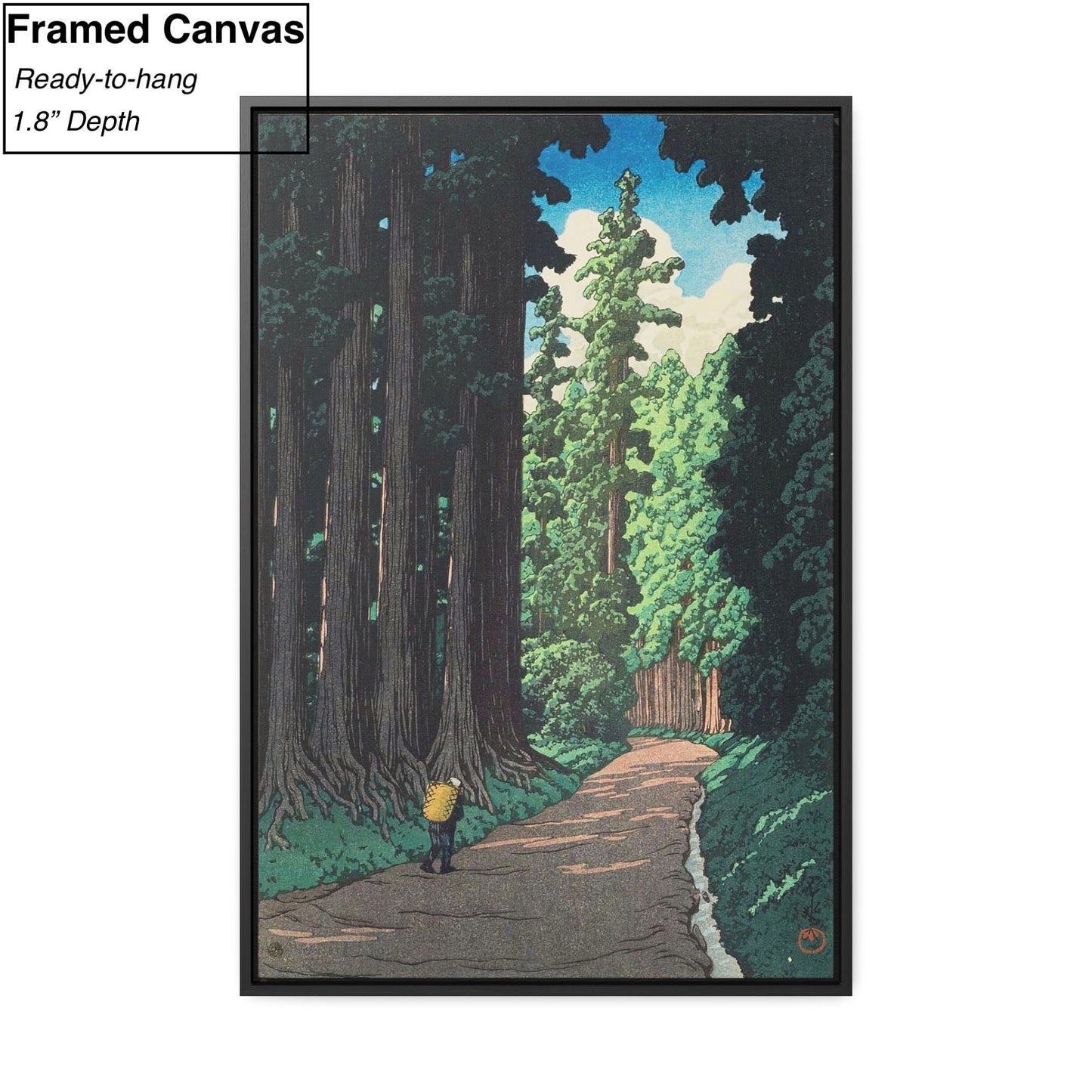 Hasui Kawase Nikko Kaido Art Print