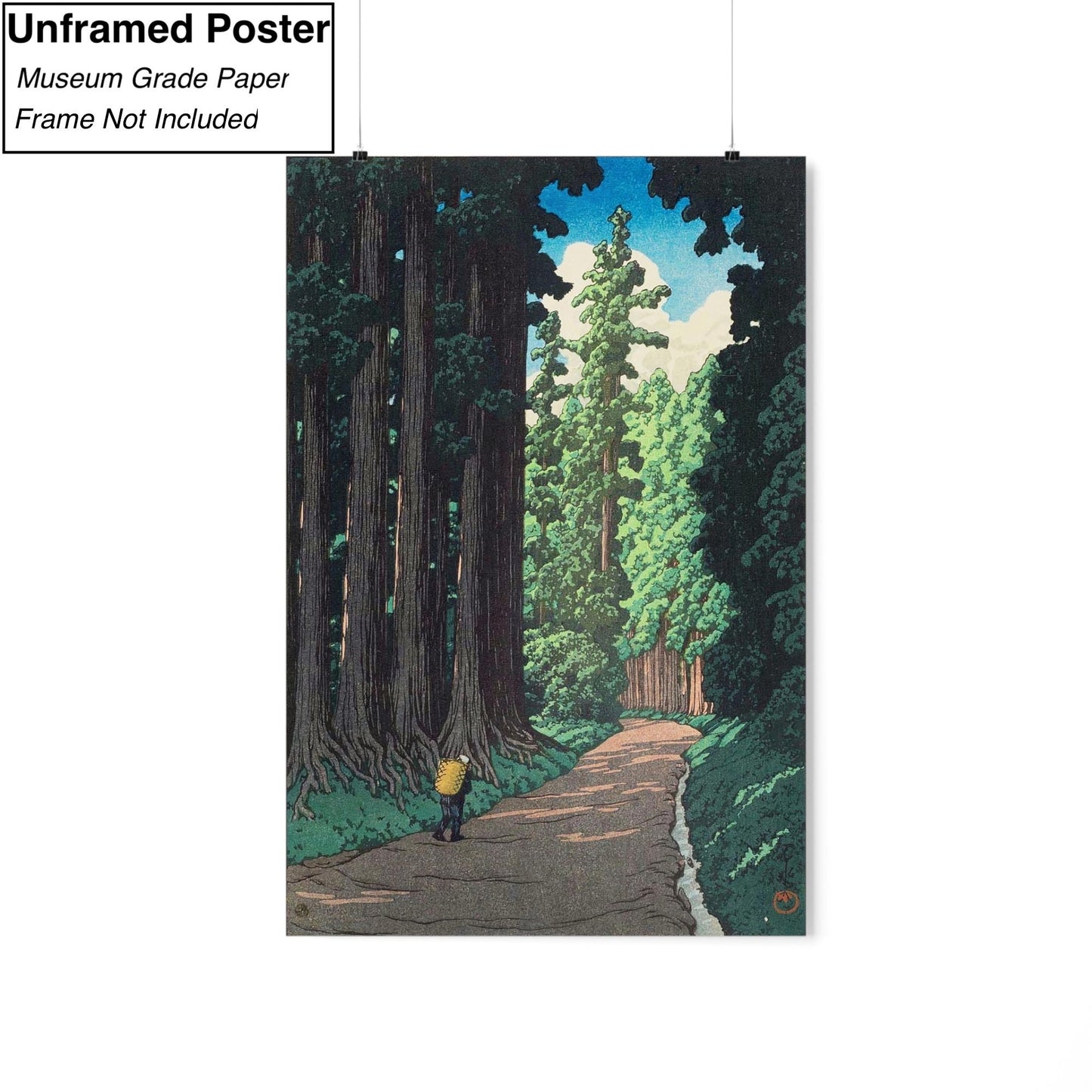 Nikko Kaido by Hasui Kawase Painting