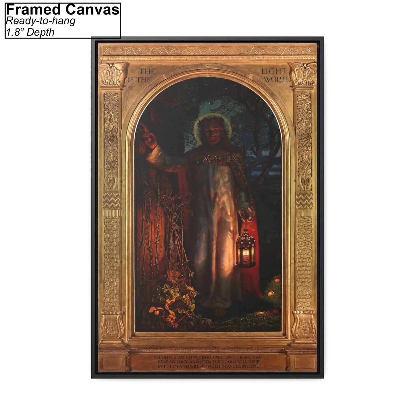 Jesus Knocking Door Poster