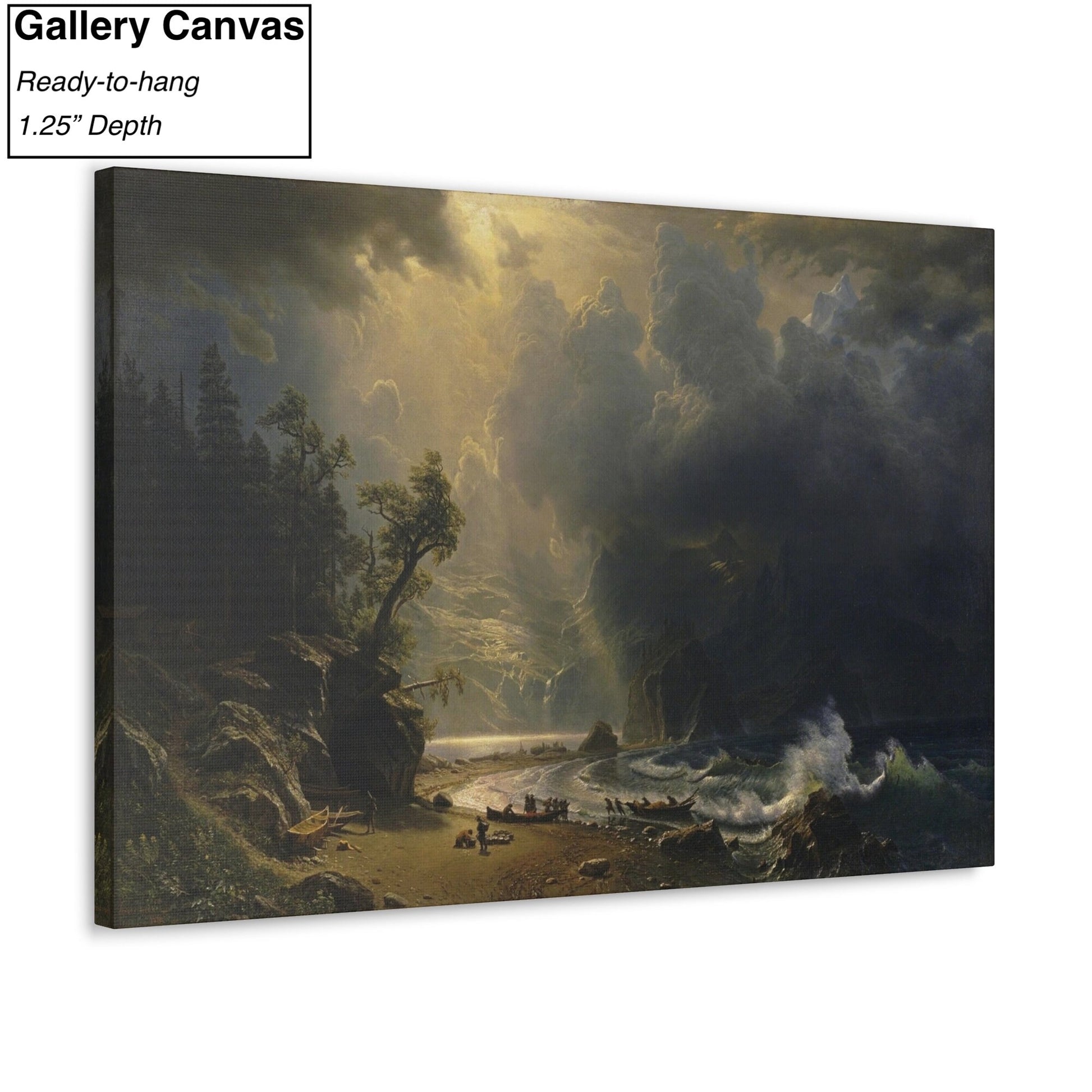 Albert Bierstadt Puget Sound on the Pacific Coast Canvas