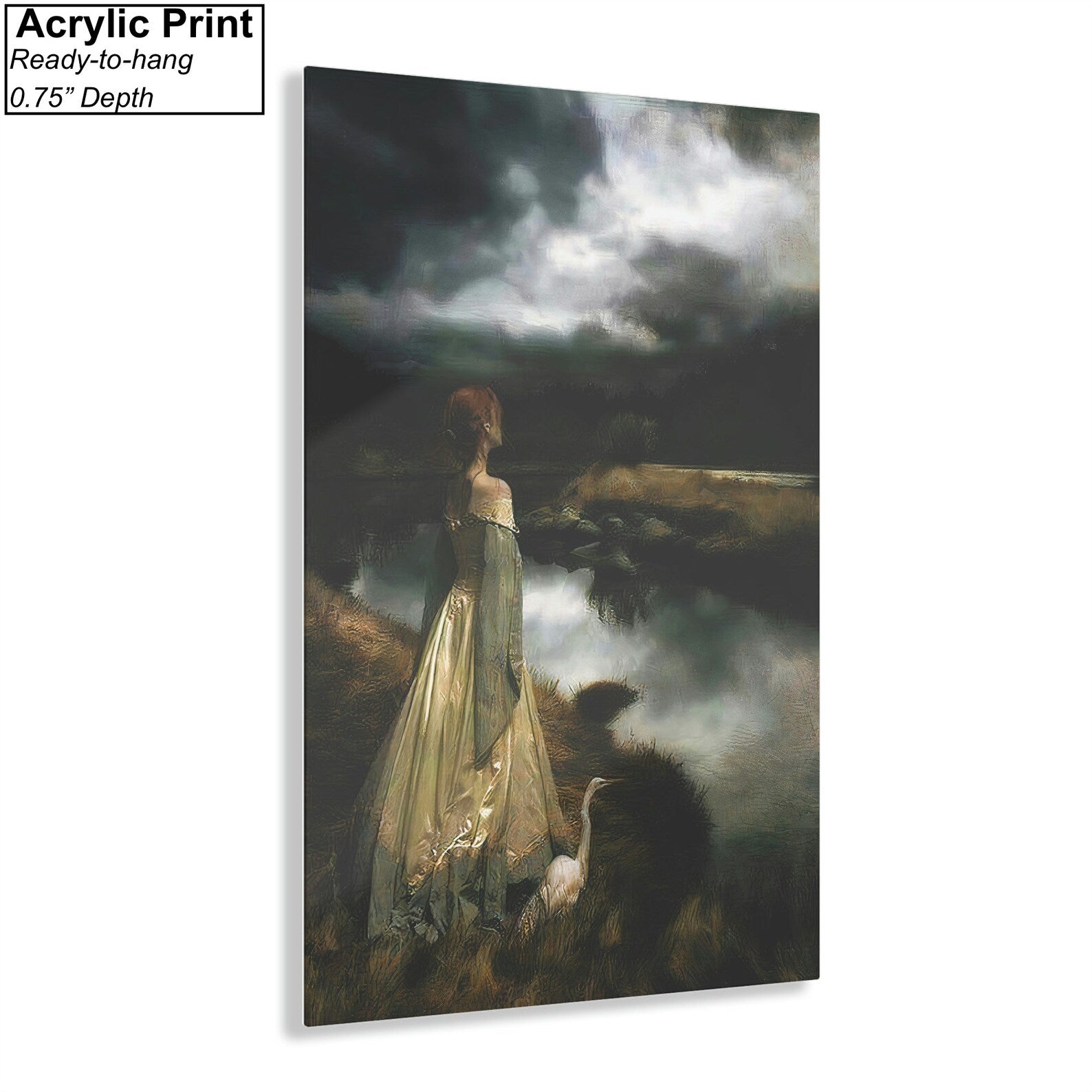 Edward Robert Hughes Whispers on the Wind Acrylic Print