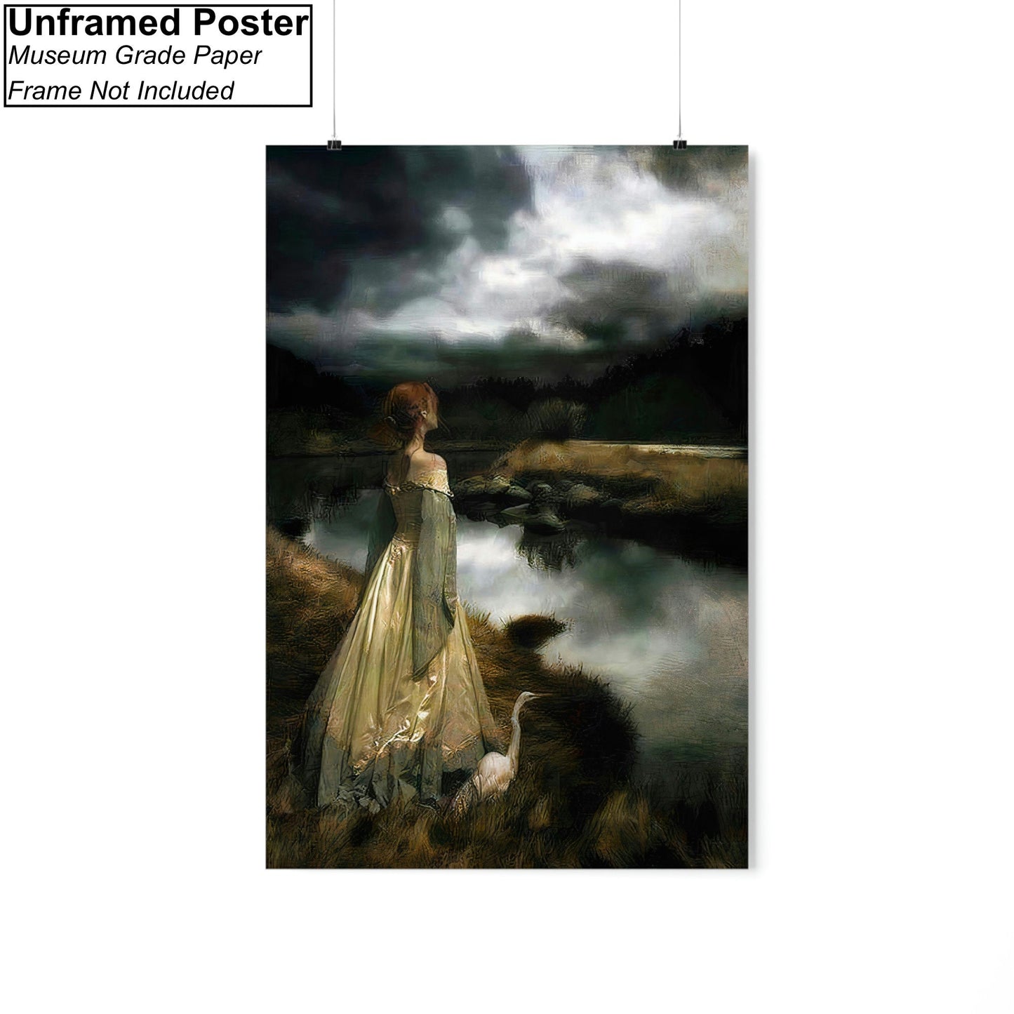 Edward Robert Hughes Whispers on the Wind Poster