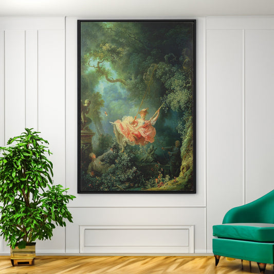 Fragonard The Swing Canvas Wall Art