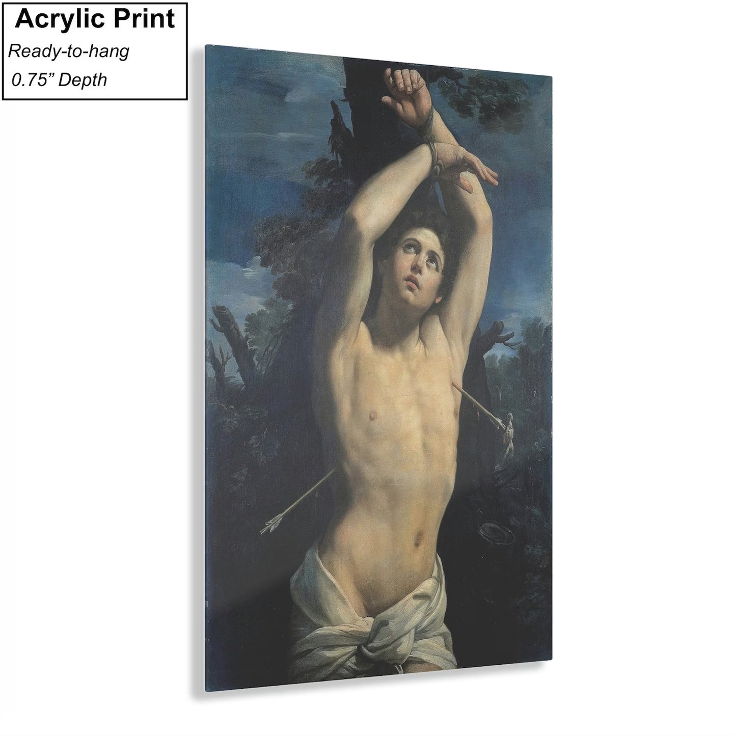 Guido Reni Saint Sebastian Acrylic Print