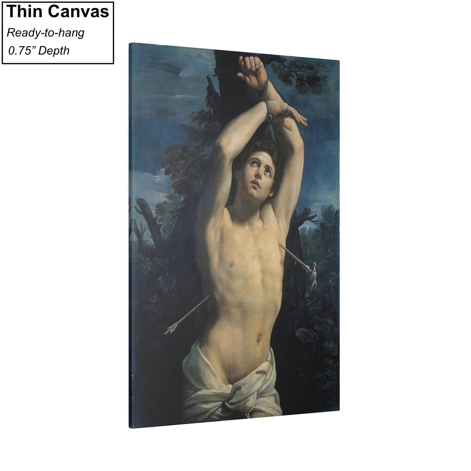 Guido Reni Saint Sebastian Canvas Print