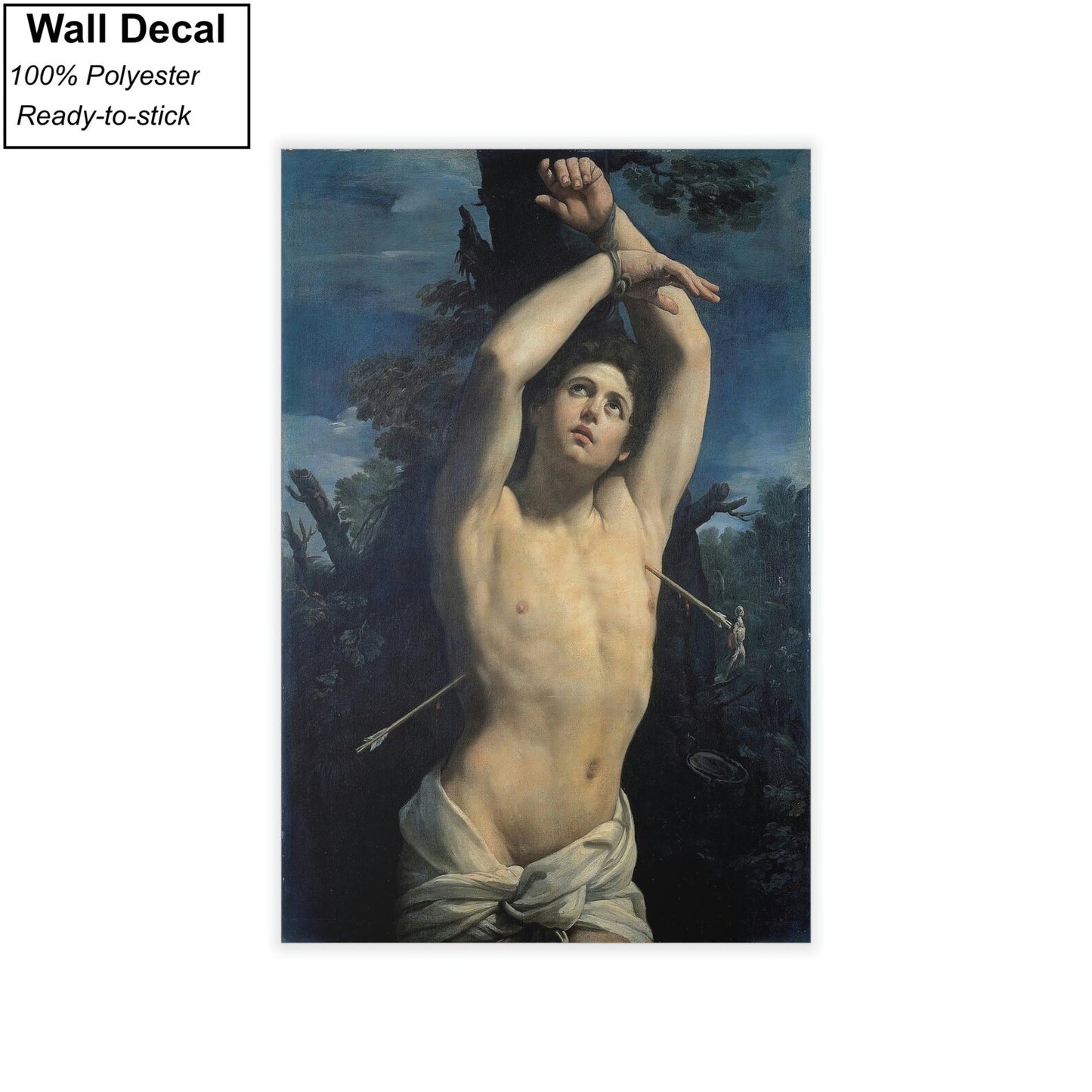 Guido Reni Saint Sebastian Wall Decal