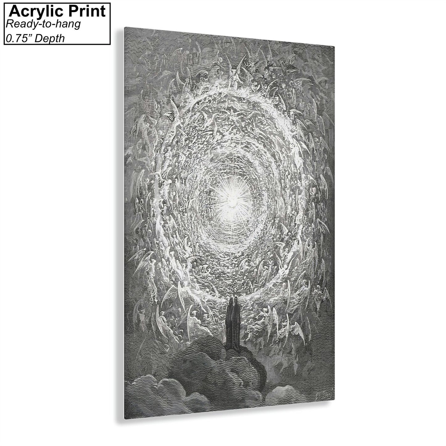 Gustave Dore Empyrean Acrylic Print