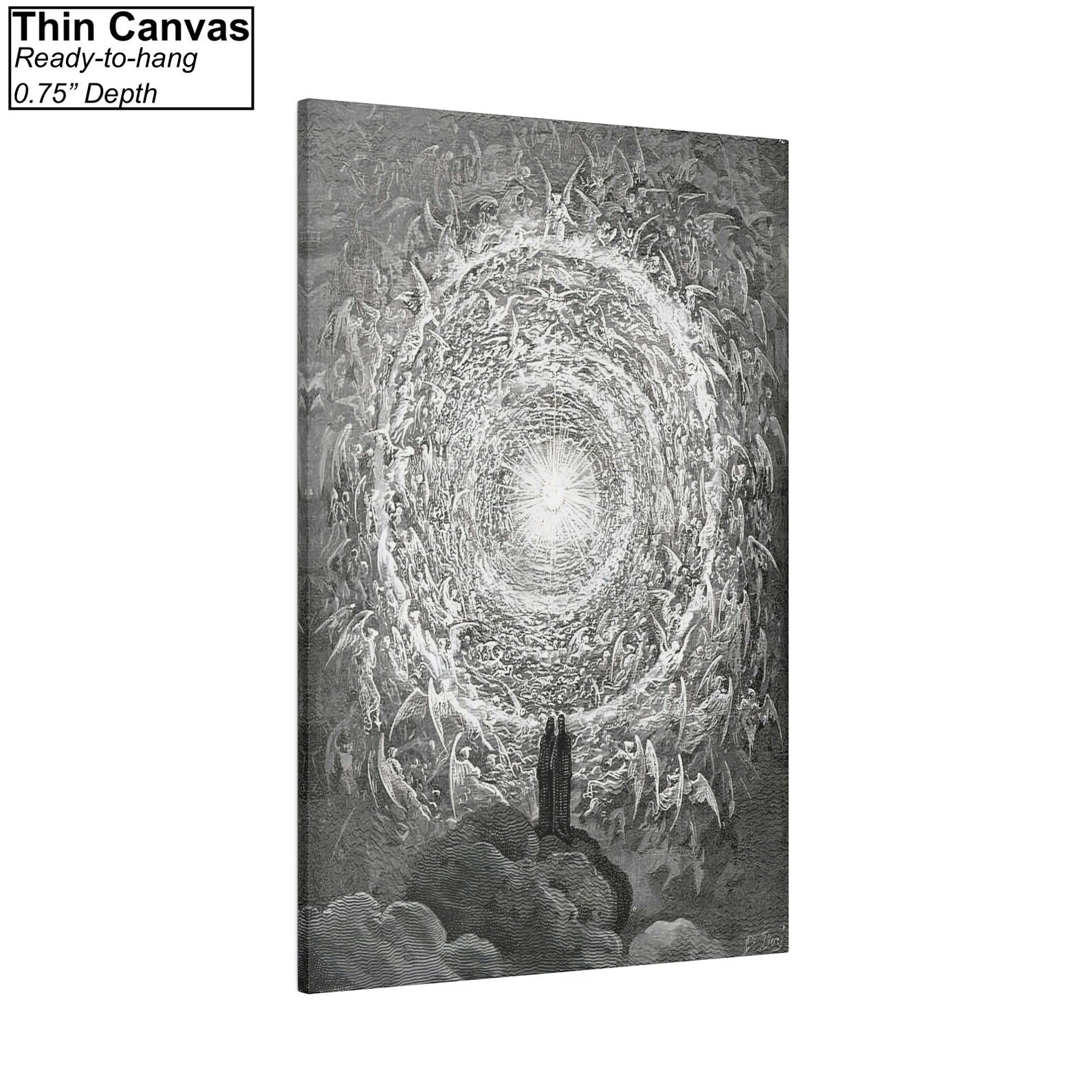 Gustave Dore Empyrean Canvas Print