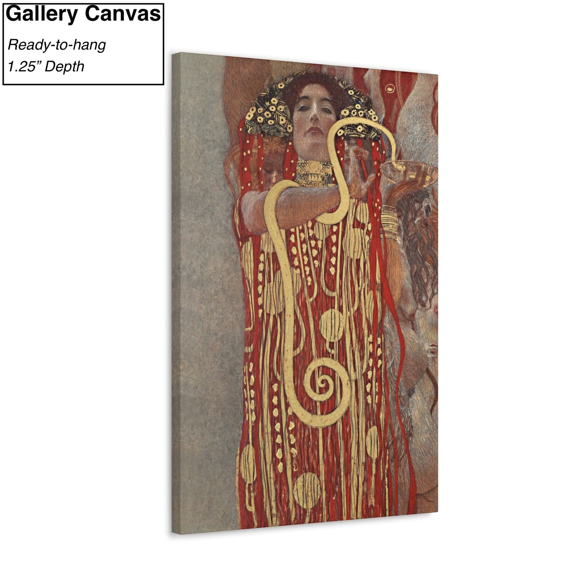 Gustav Klimt Hygieia Canvas