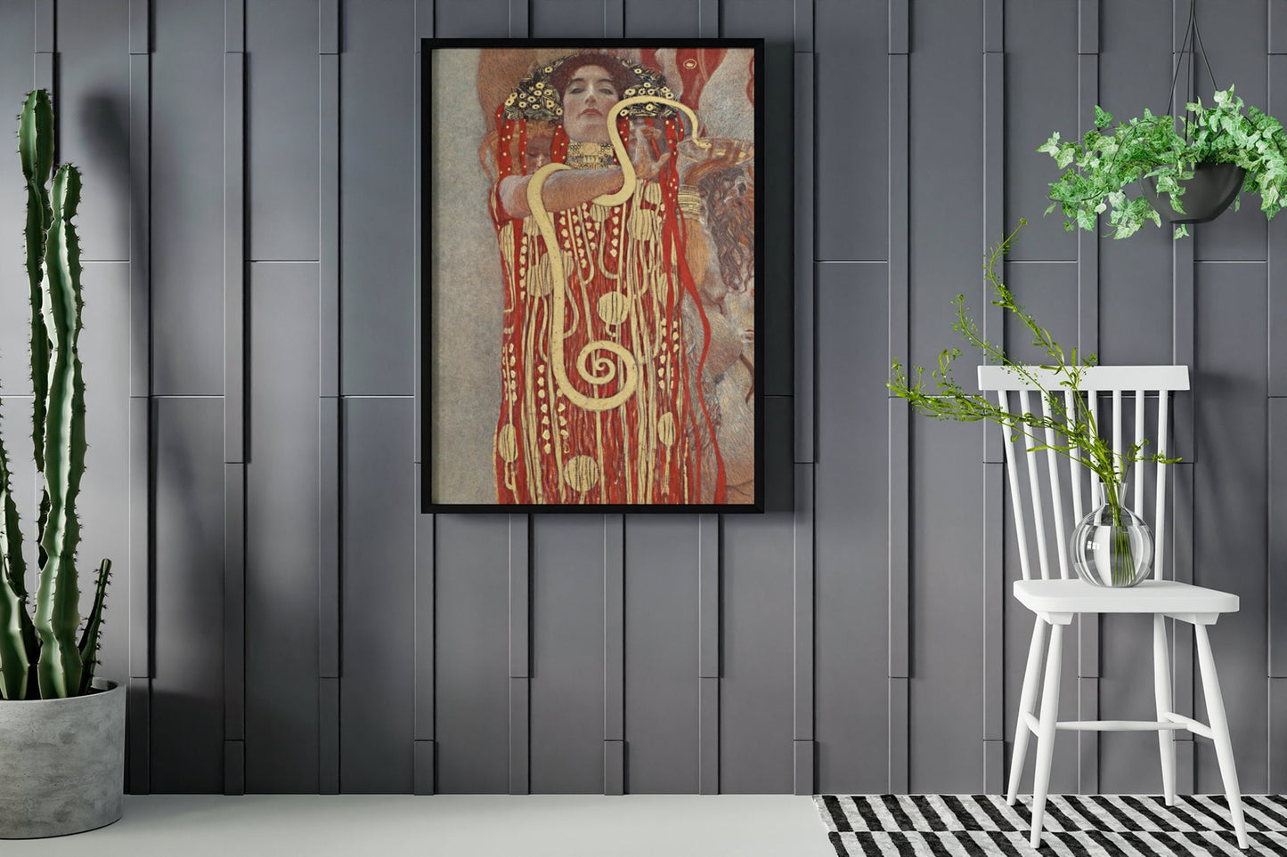 Gustav Klimt Hygieia Canvas Wall Art