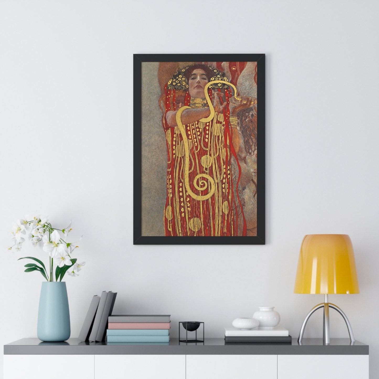 Gustav Klimt Hygieia Painting Print