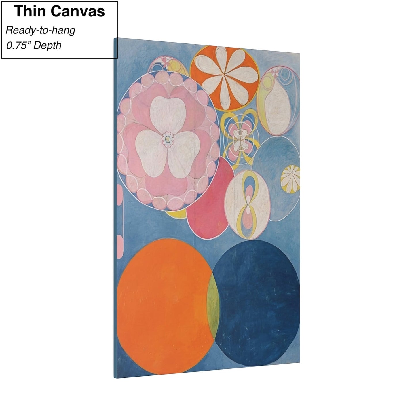 Hilma af Klint The Ten Largest (1907) Canvas/Poster Art Reproduction, Abstract Wall Art, Modern Art Print, Hilma Klint Art Poster