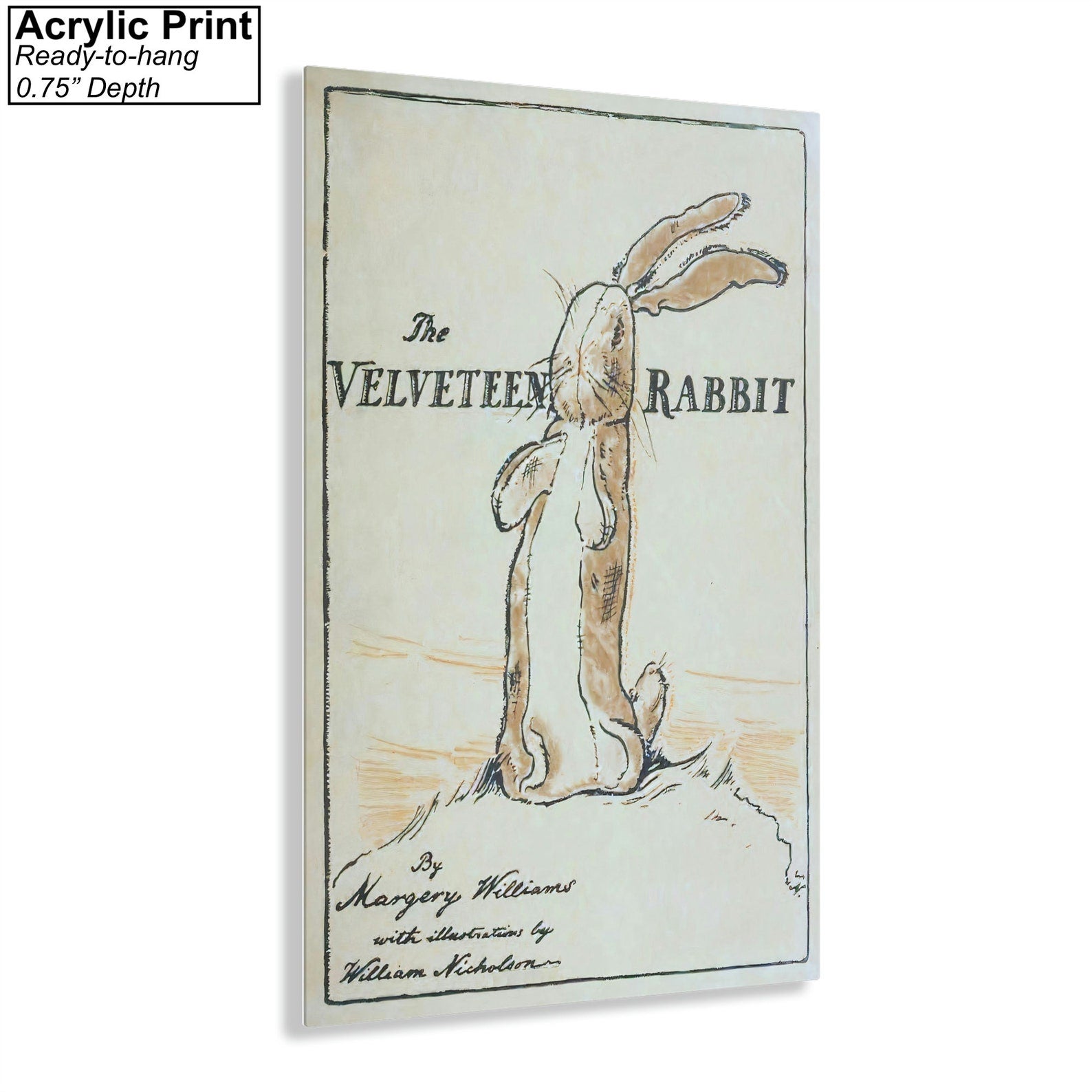 The Velveteen Rabbit Book Cover Print