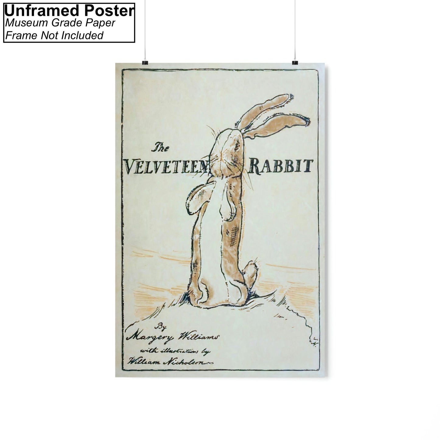 The Velveteen Rabbit Book Cover Poster