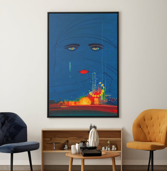 Celestial Eyes by Francis Cugat Canvas Wall Art