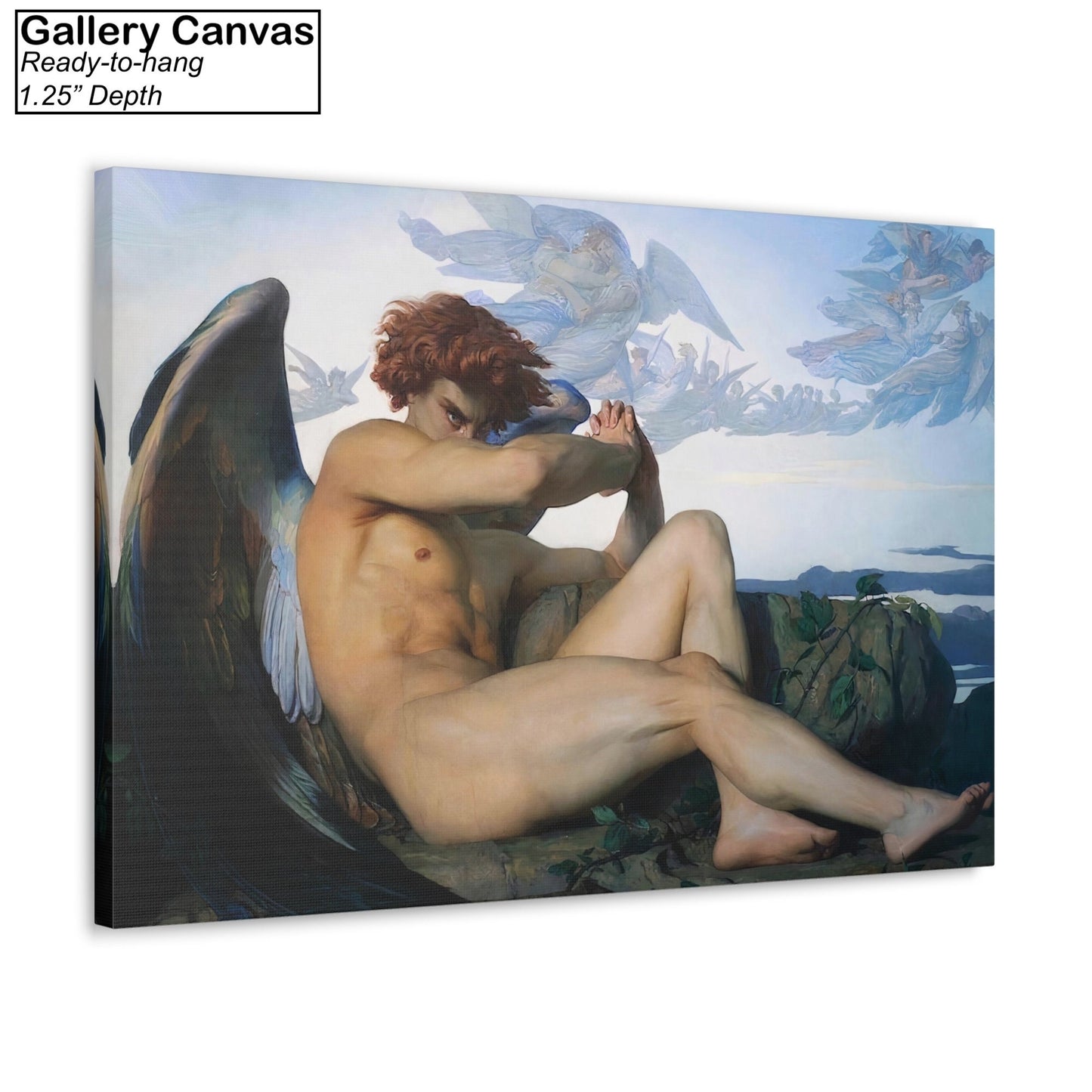 Alexandre Cabanel Fallen Angel Gallery Canvas