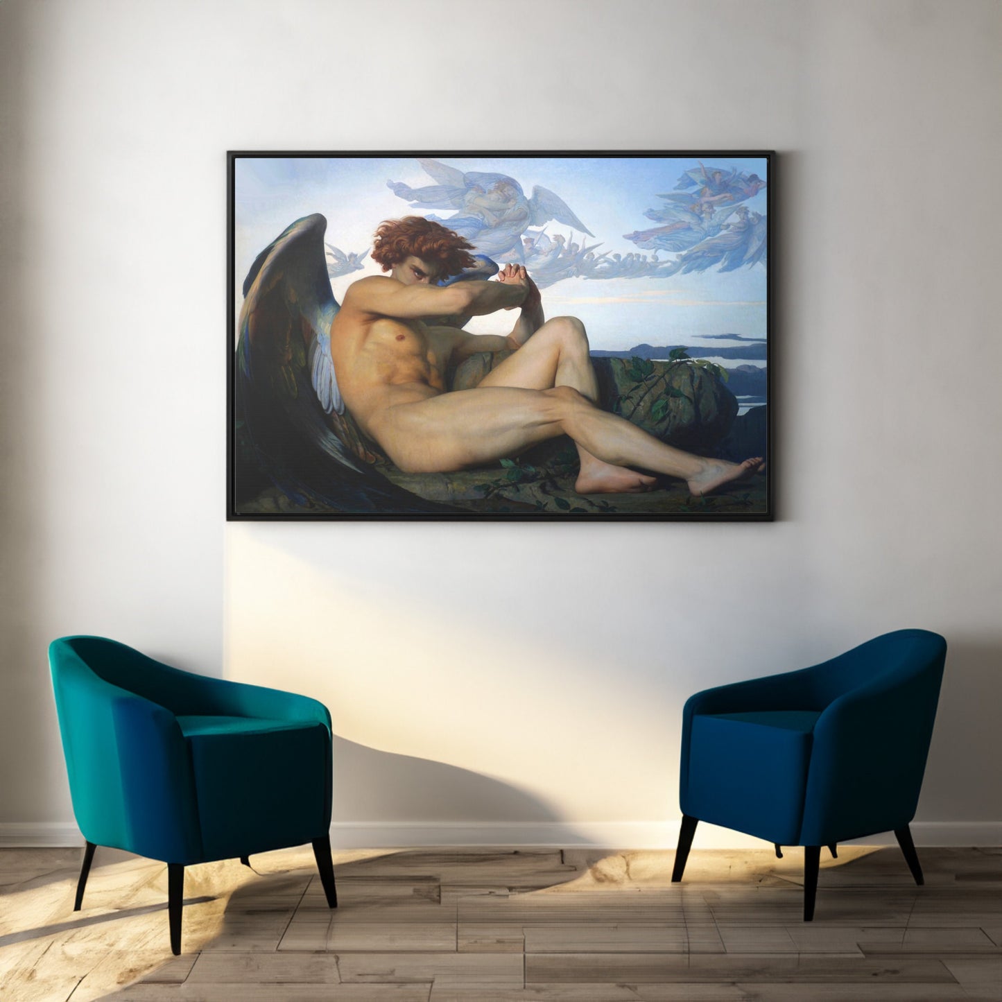 Alexandre Cabanel Fallen Angel Painting Print