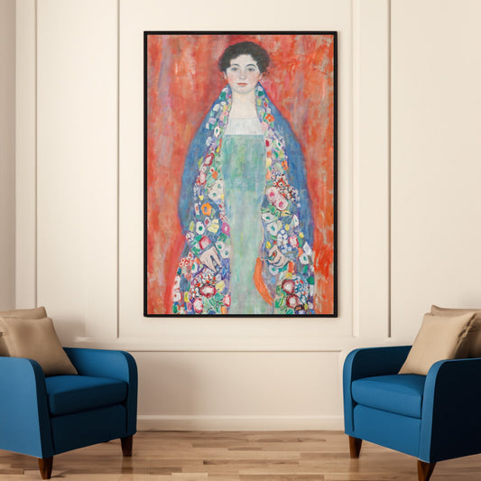 Gustav Klimt Fraulein Lieser Canvas Wall Art