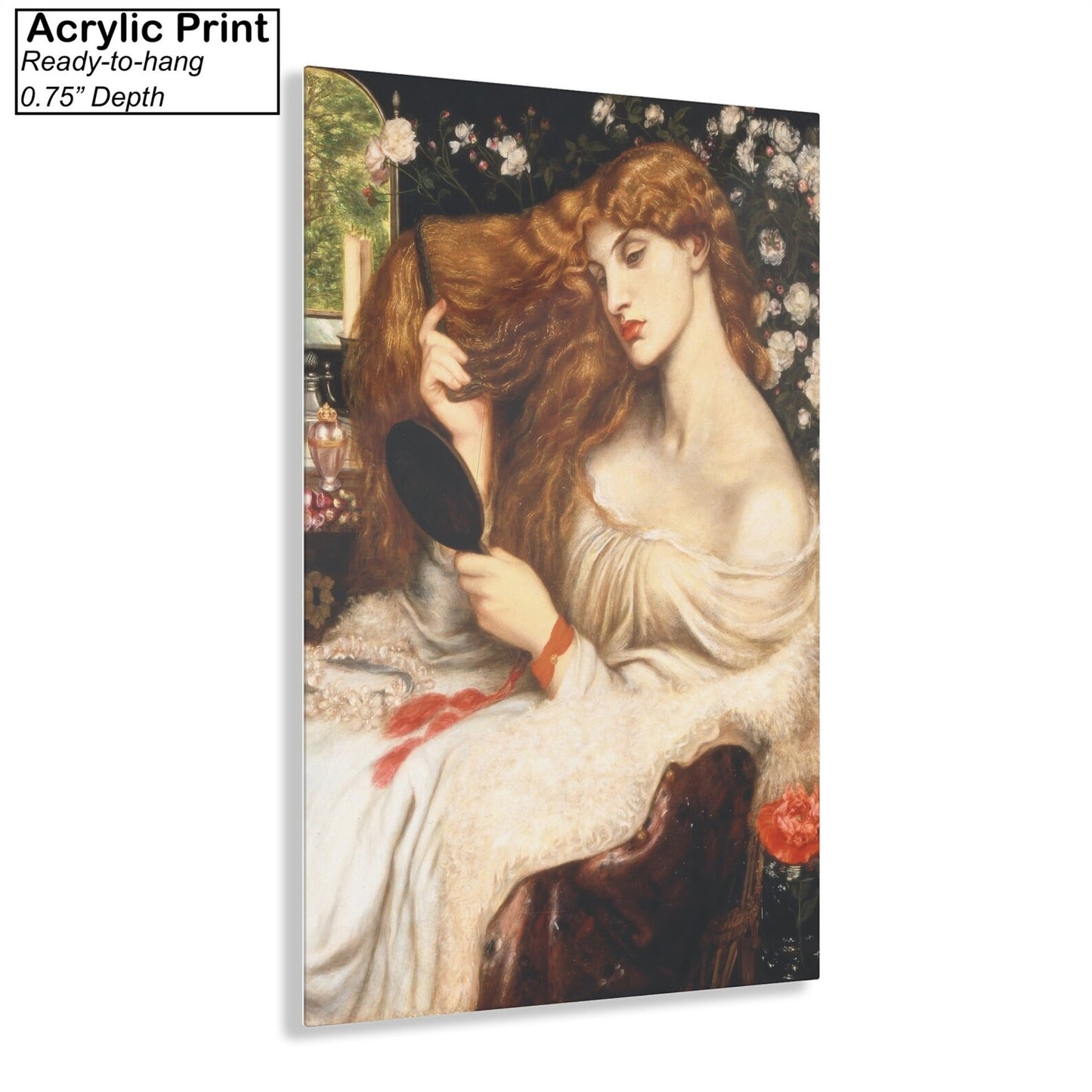 Lady Lilith by Dante Gabriel Rossetti Acrylic Print