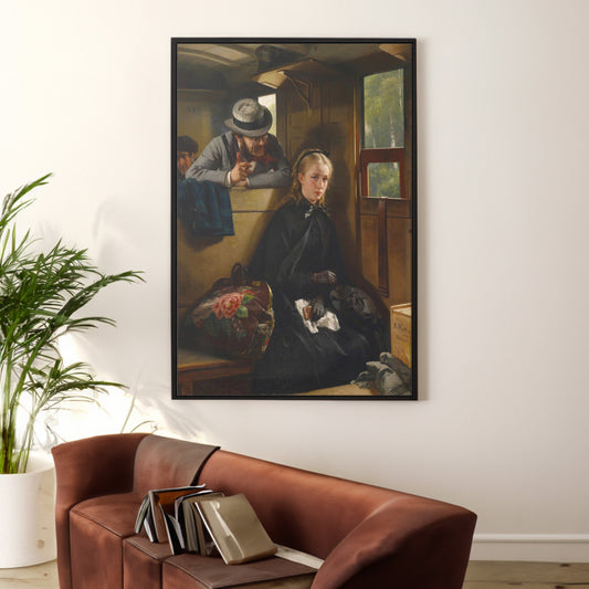 The Irritating Gentleman by Berthold Woltze Canvas Wall Art