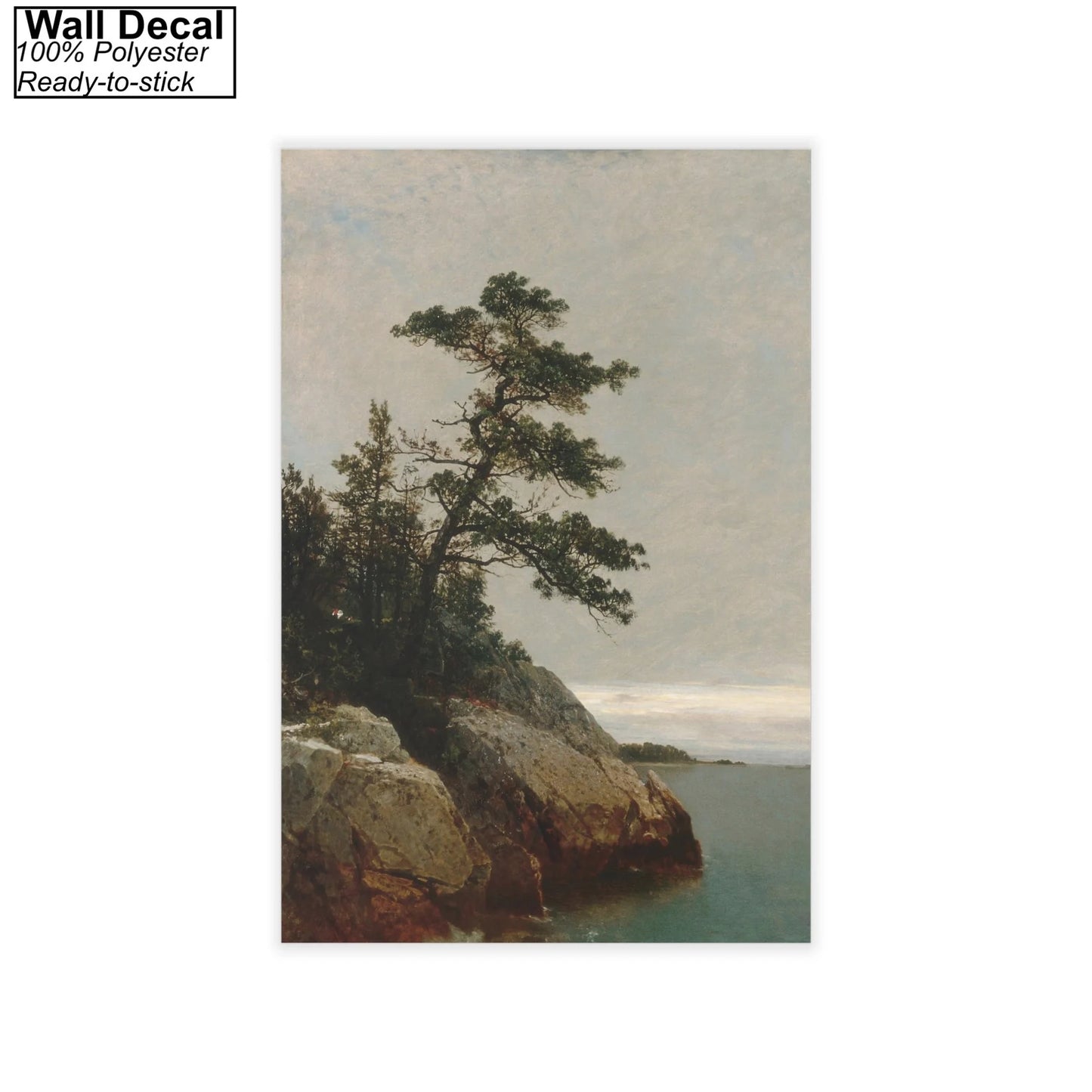 The Old Pine by John Frederick Kensett Wall Decal