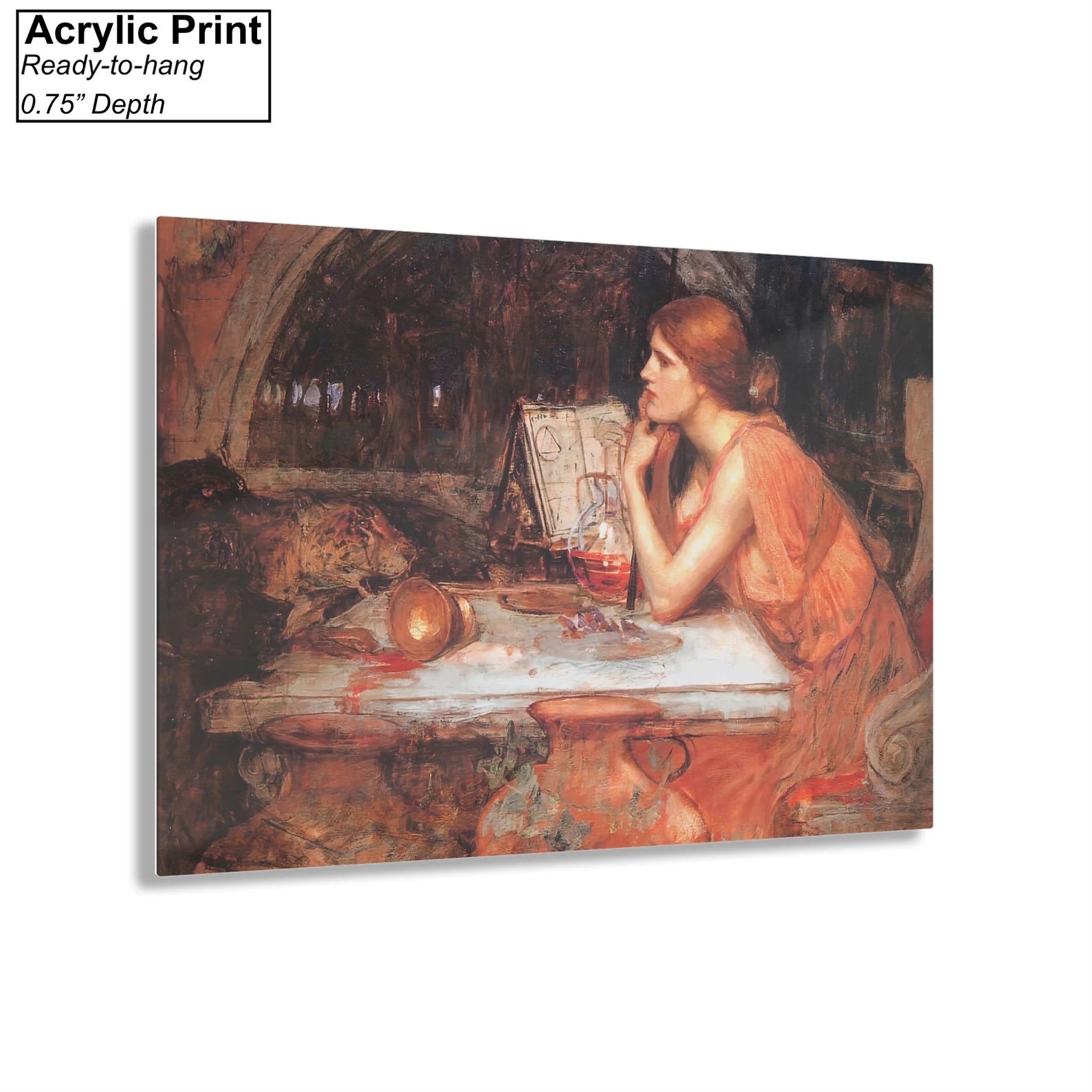 The Sorceress by John William Waterhouse Acrylic Print